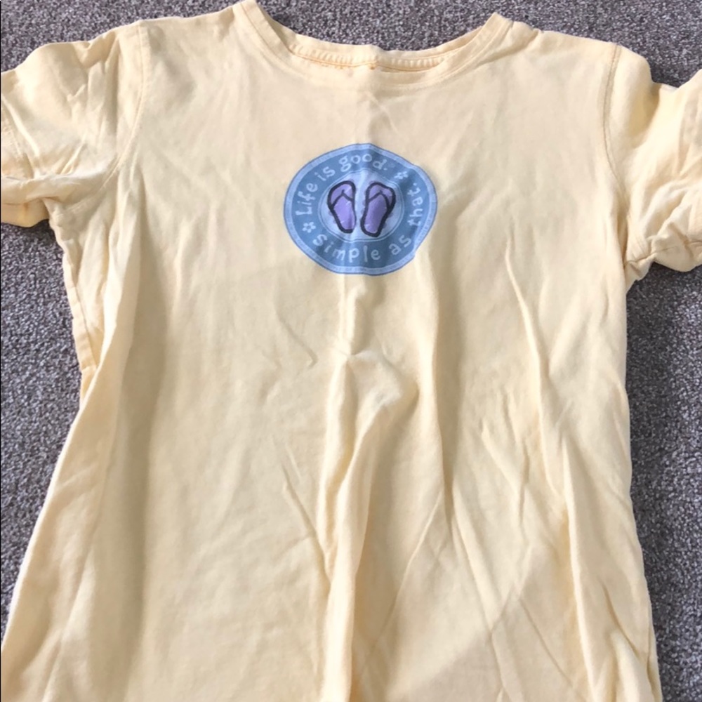 Life is good t shirt